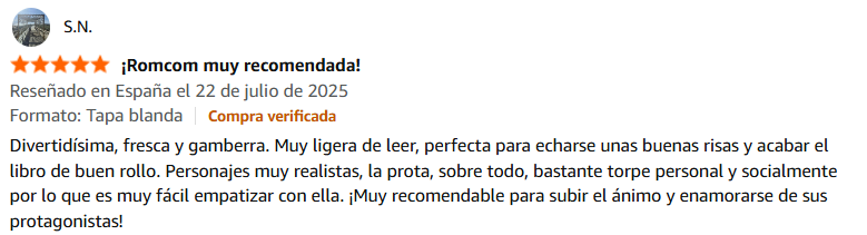 reseñas pies para que os quiero