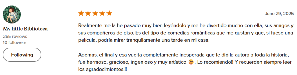 reseñas pies para que os quiero