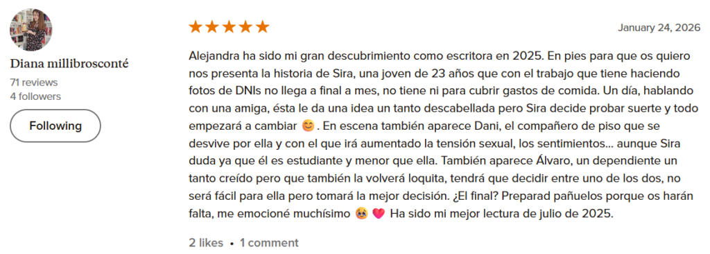 reseñas pies para que os quiero